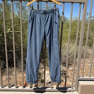 ⬇️Eddie Bauer NWT Blueish/Grayish Fleece Lined Drawstring Waist